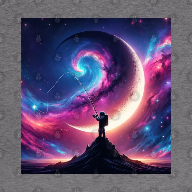 Cosmic Fisherman by TooplesArt